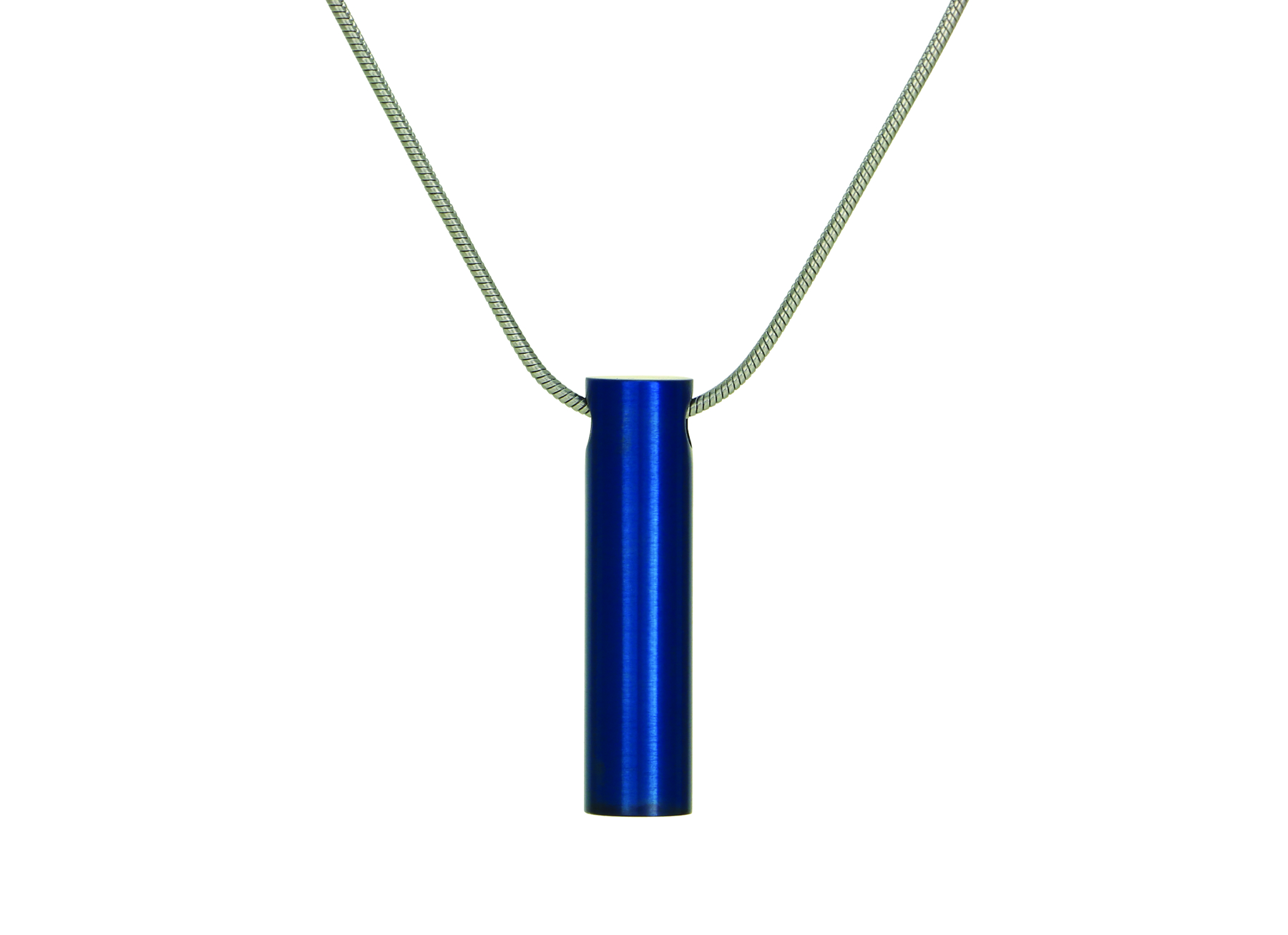 Cylinder Keepsake Pendant - Blue Image