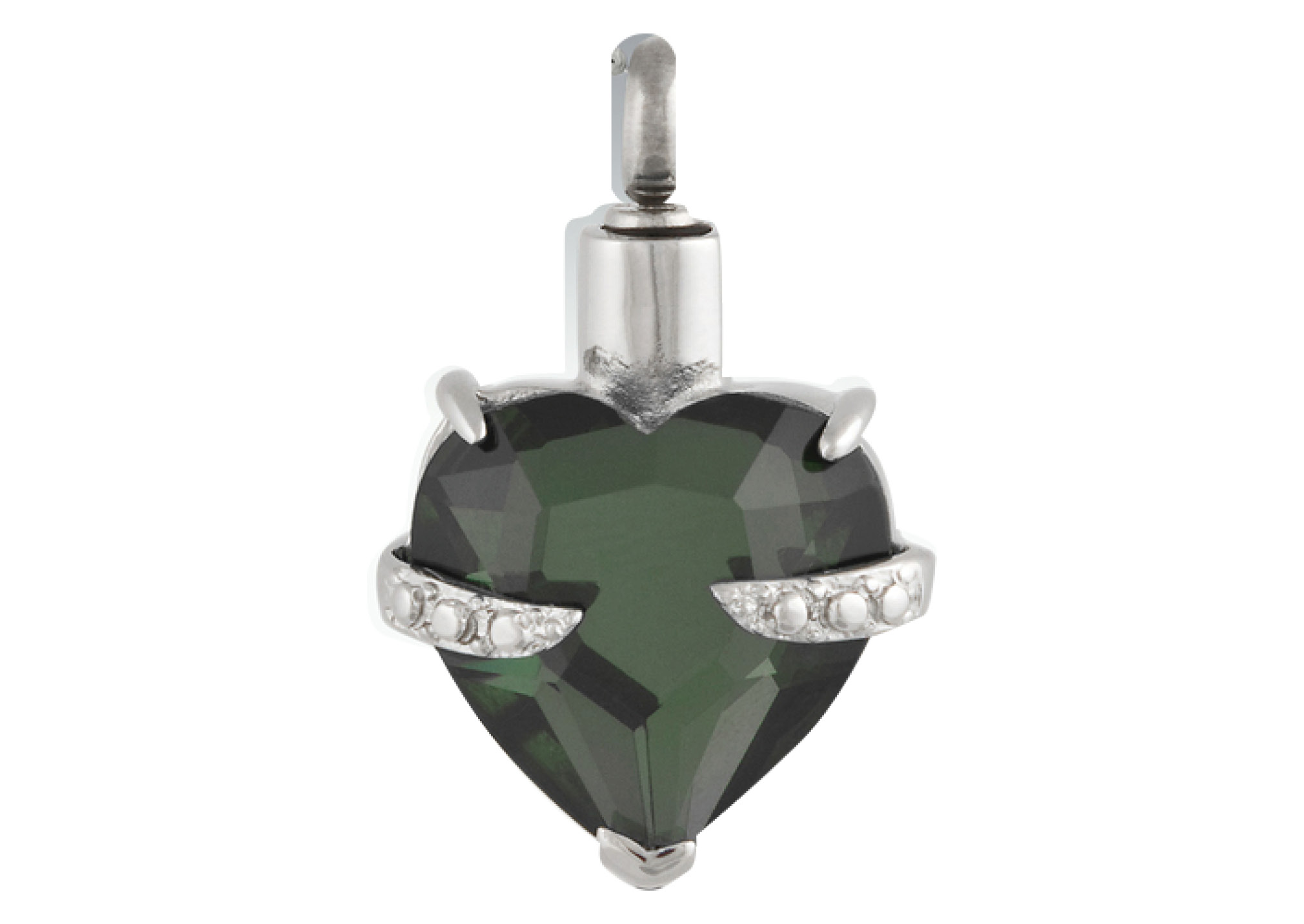 Forever In My Heart Pendant - Emerald Image