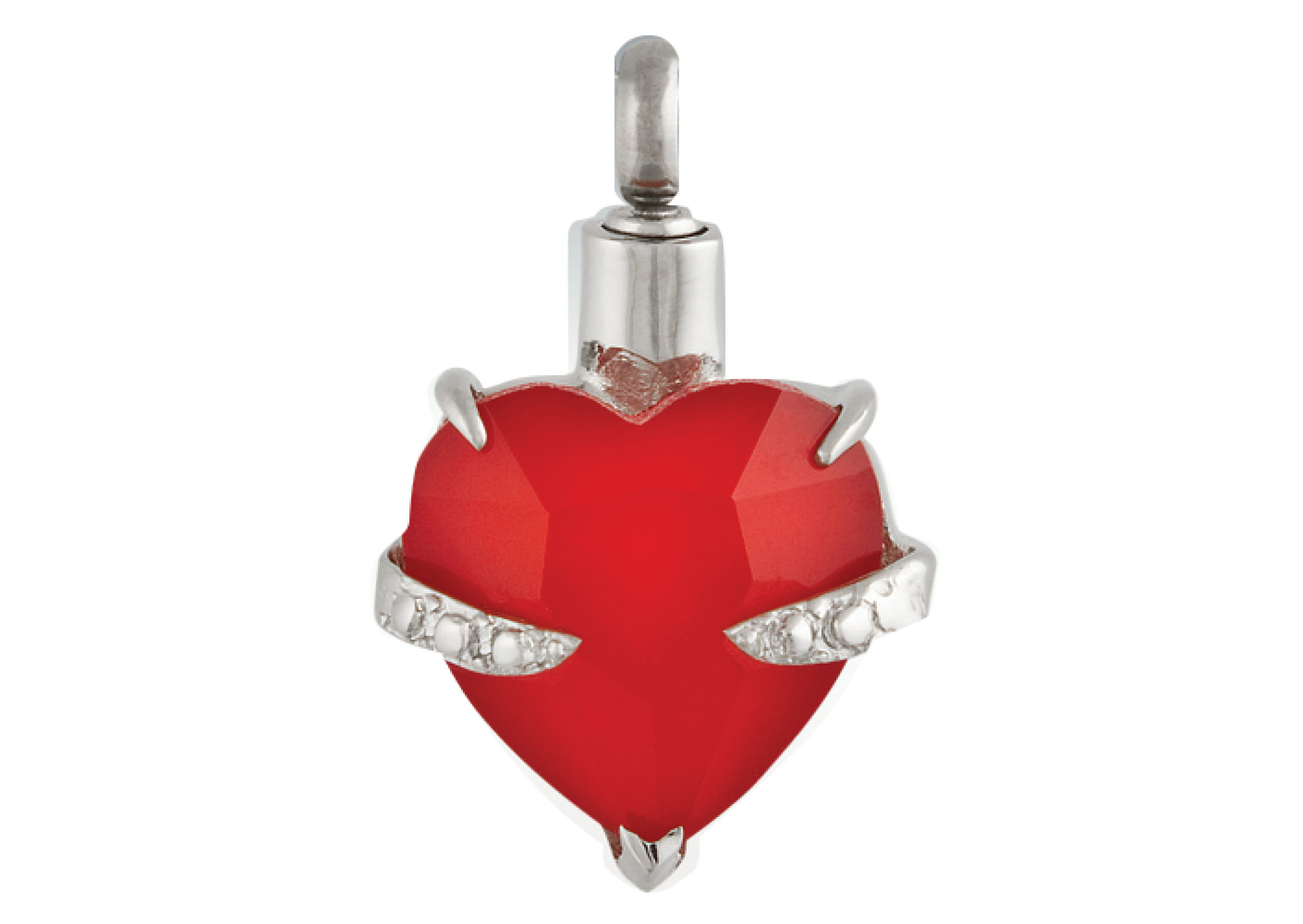 Forever In My Heart Pendant - Red Image